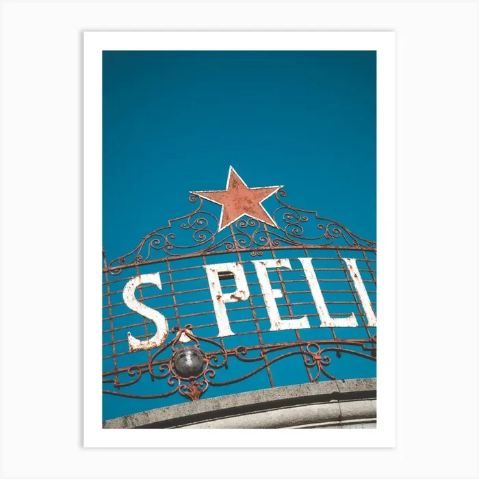 San Pellegrino Old Sign Art Print by Stefano Tacchinardi