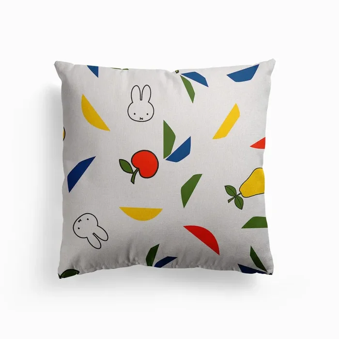 Shapes Canvas Cushion by Miffy Art Prints and Posters