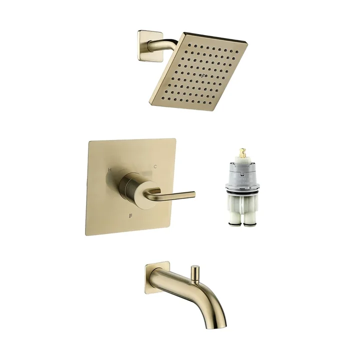 Shower System Set Square