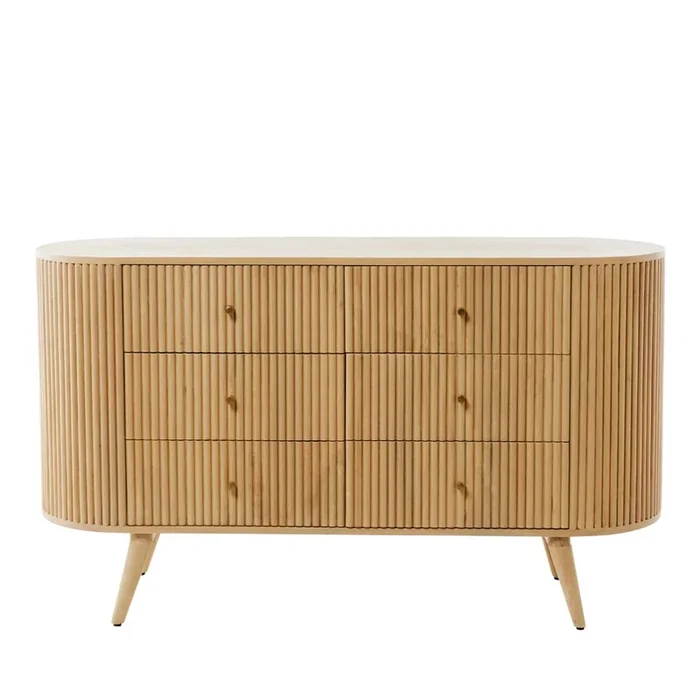 Silemma Natural 6 Drawer Chest