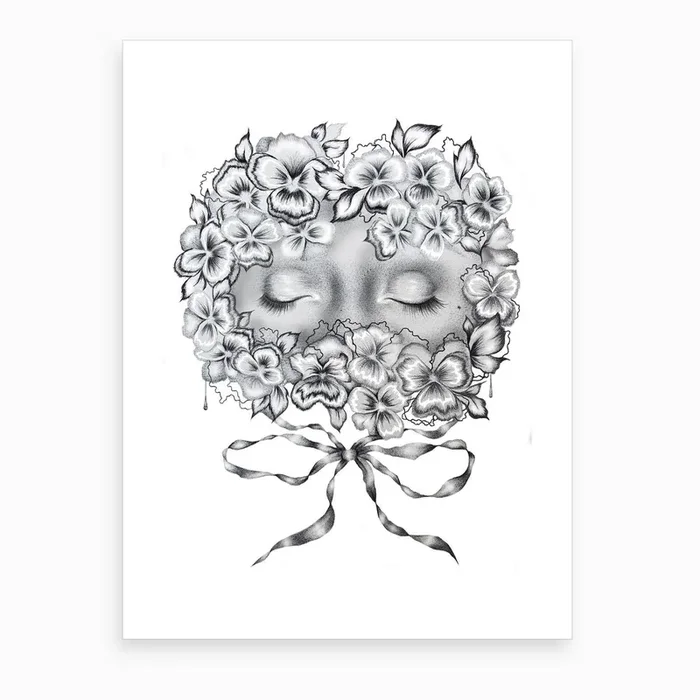 Sleeper Art Print by Mikhaela Davis Illustration