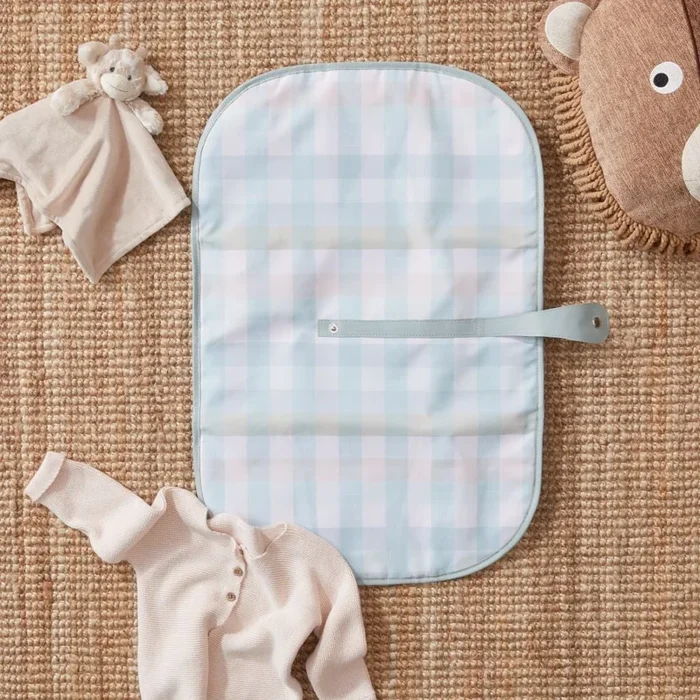 Soft Check Travel Change Mat