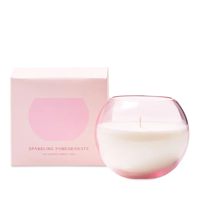 Sphere Sparkling Pomegranate Candle 400g