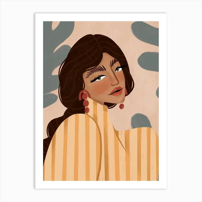 Spring Vibes Art Print by Roos Heuvelman