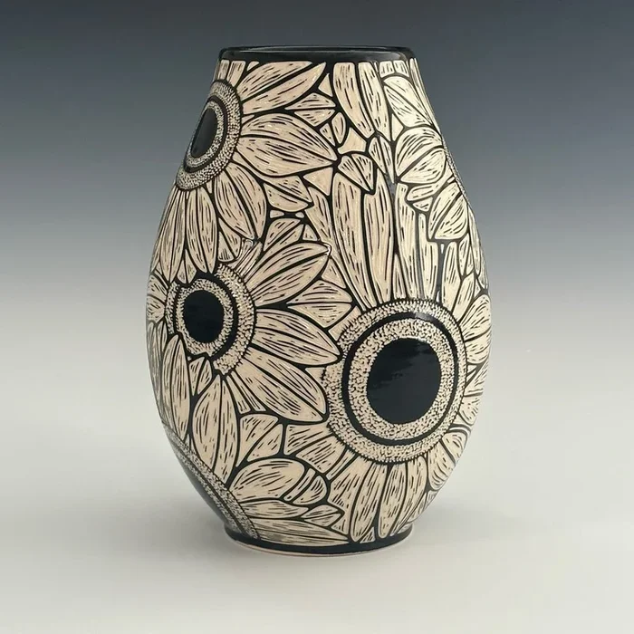 Sunflowers Vase