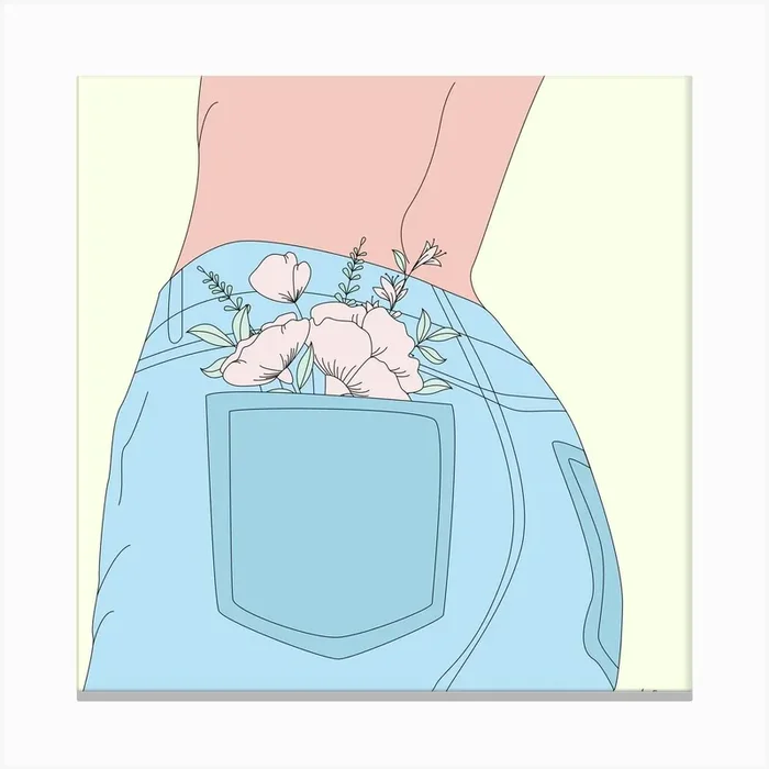 Sunshine In My Pocket Canvas Print by The Optimist