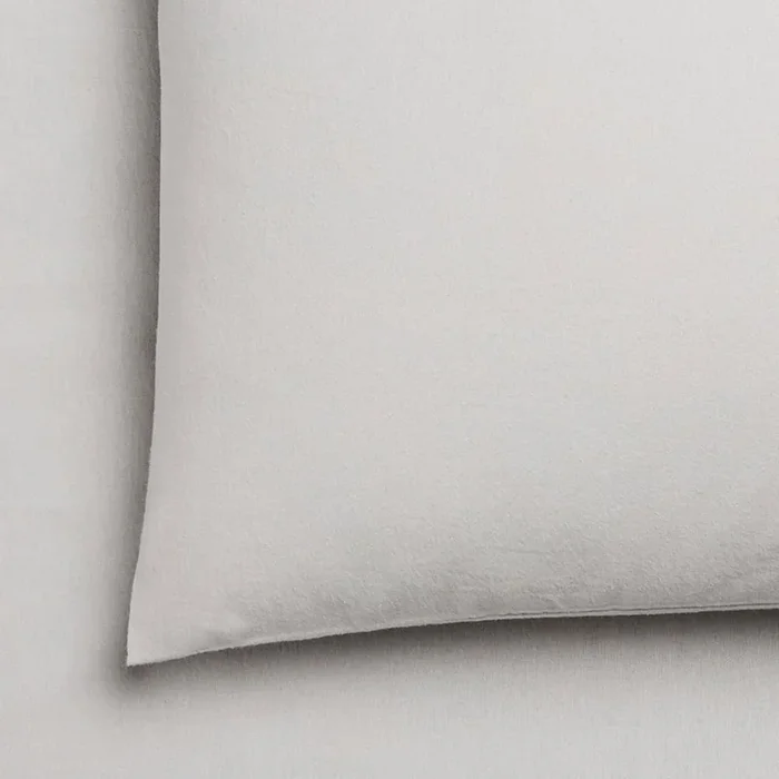 Super Soft Brushed Flannelette Silver Sheet Separates