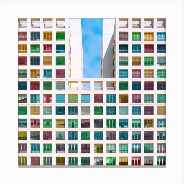 Symmetry Addict Canvas PrintYT by Yener Torun