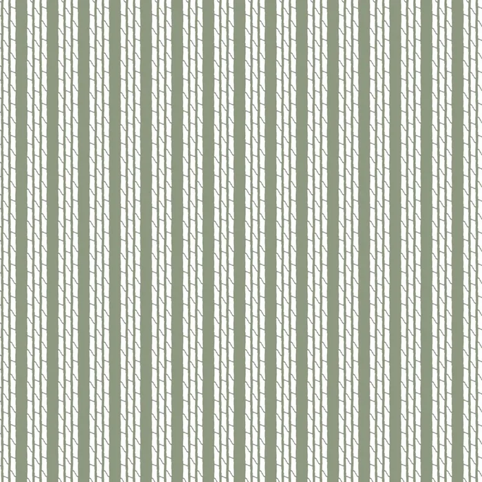 Tennessee Bamboo Stripes Wallpaper – Olive
