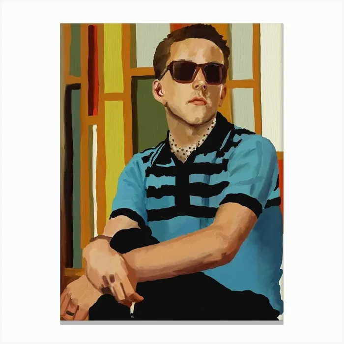 Terry Hall of The Specials Canvas Print by KimmiDrawsThings