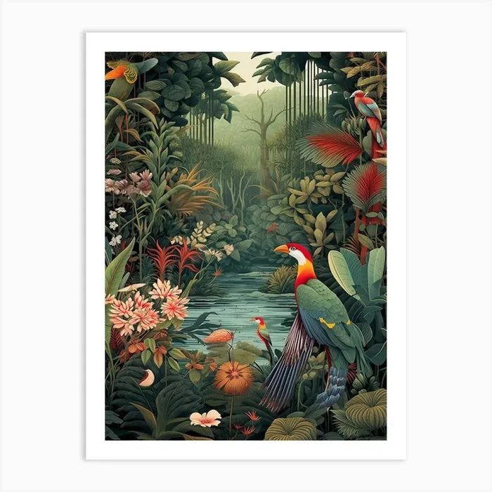 The Daintree Rainforest Australia Art Print by The Art of Adventure