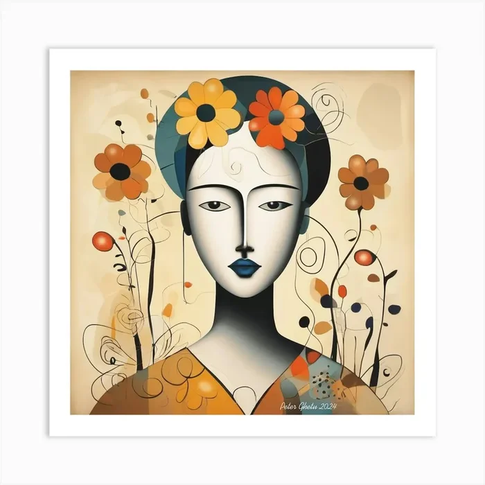 The Lady by Peter Ghetu 2024 Art PrintPG by Peter Ghetu