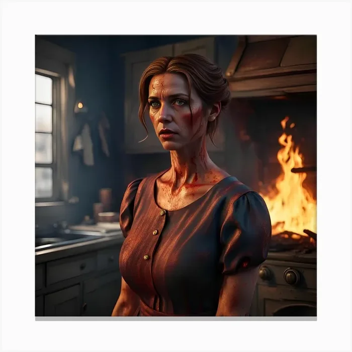 The Mother Canvas Print by Inmywaystudio