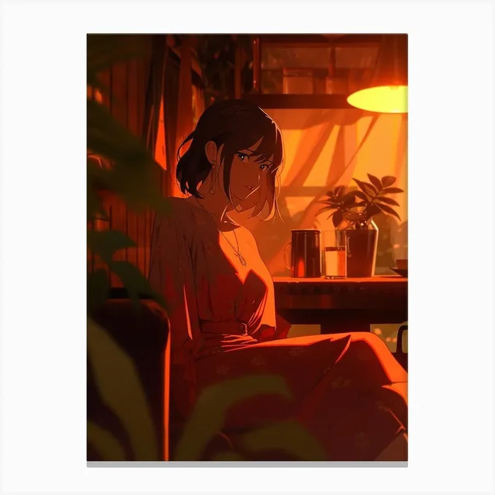 The Night’s Over Canvas Print by Hunter Hamilton