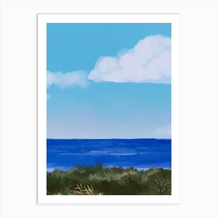 The Ocean Art Print by Dreamer