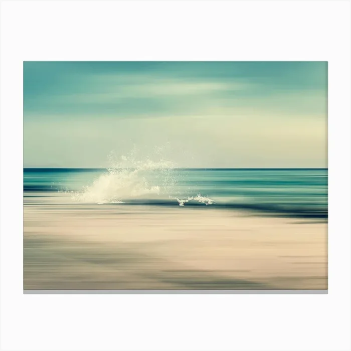 The Splash Canvas Print by Pascal Deckarm