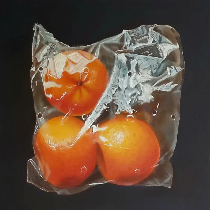 Three’s Company (2019) Oil painting by Priyanka Singh