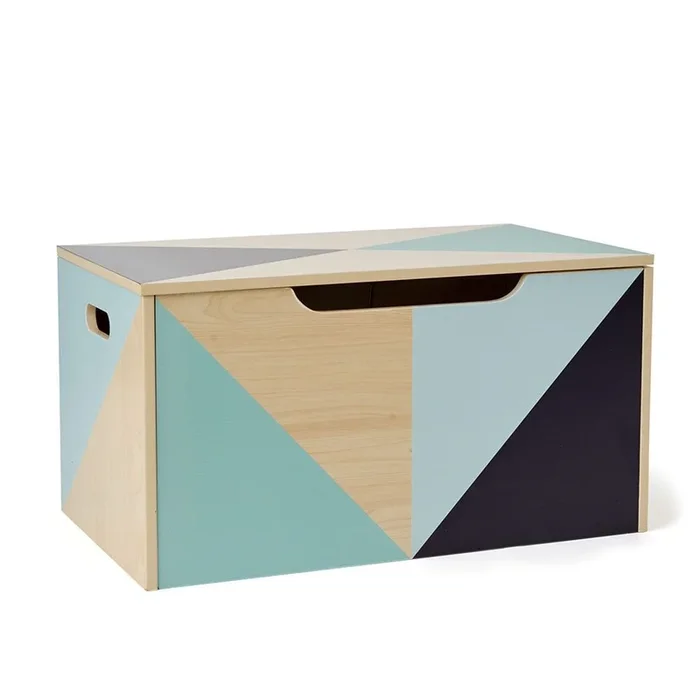 Timber Toy Box Splice Blue