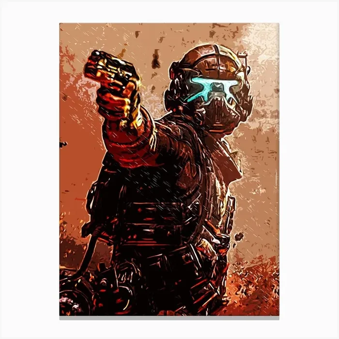 titan fall 2 1 Canvas Print by ontoseno