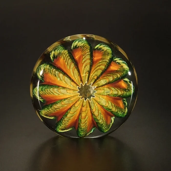 Topaz and Aventurine Paperweight – Small