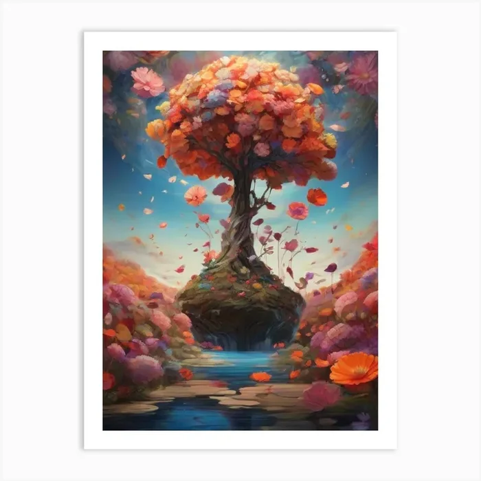 Tree Of Life 5 Art Print by Art shop
