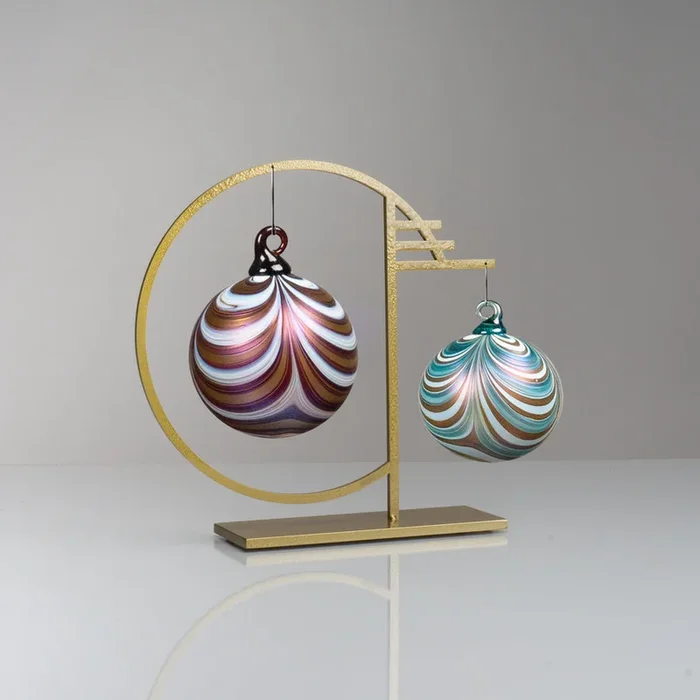 Tribe Ornament Display Stand – Hammered Gold