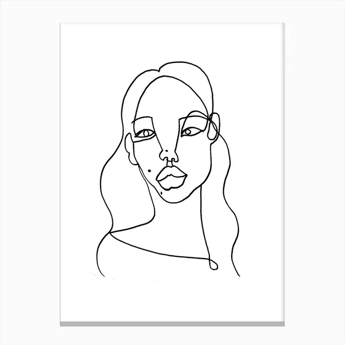 Tsunaina Canvas Print by Julia Hariri