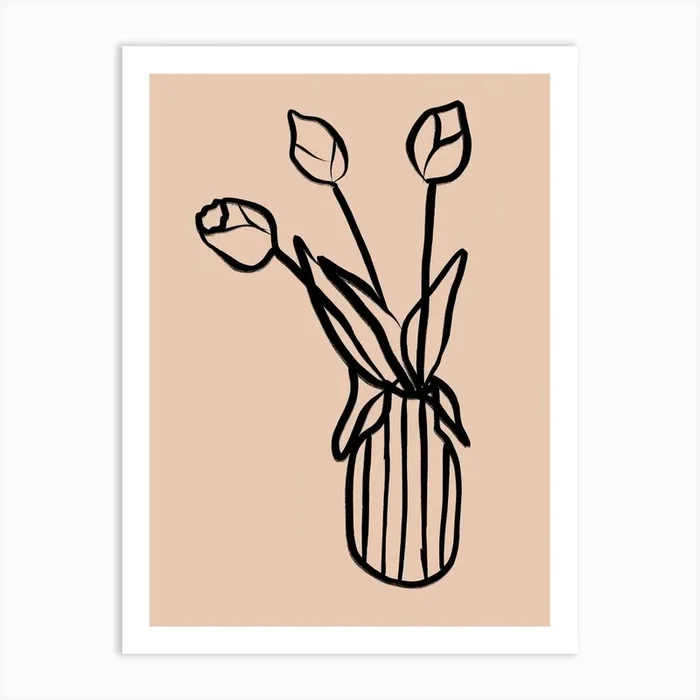 Tulipes Art Print by The Project Noon