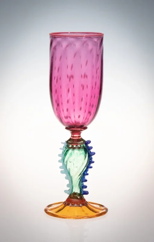 Tutti Frutti Wine Goblets – Amethyst