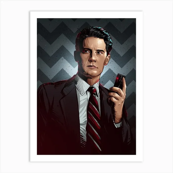 Twin Peaks Art Print by Nikita Abakumov