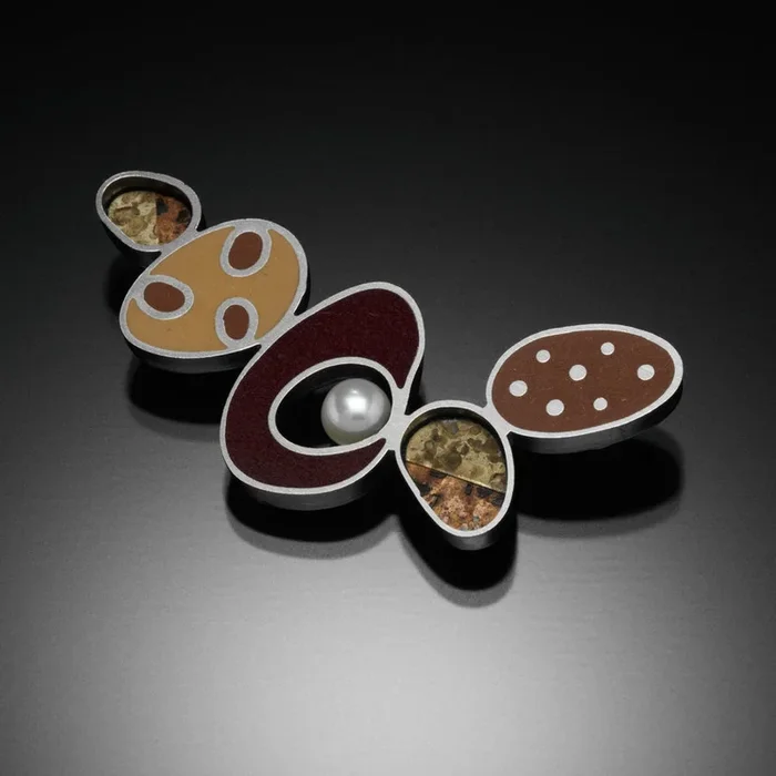 Umber Brooch