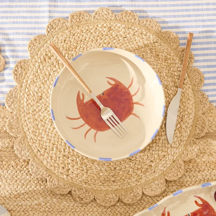 Under The Sea Crab Serving Bowl