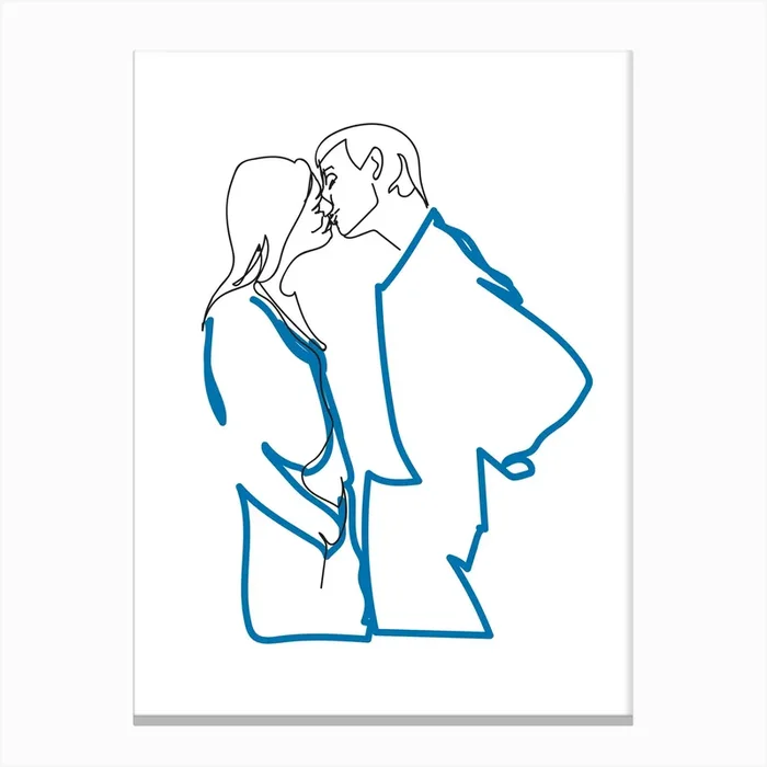 Valentine Canvas Print by luigiiis
