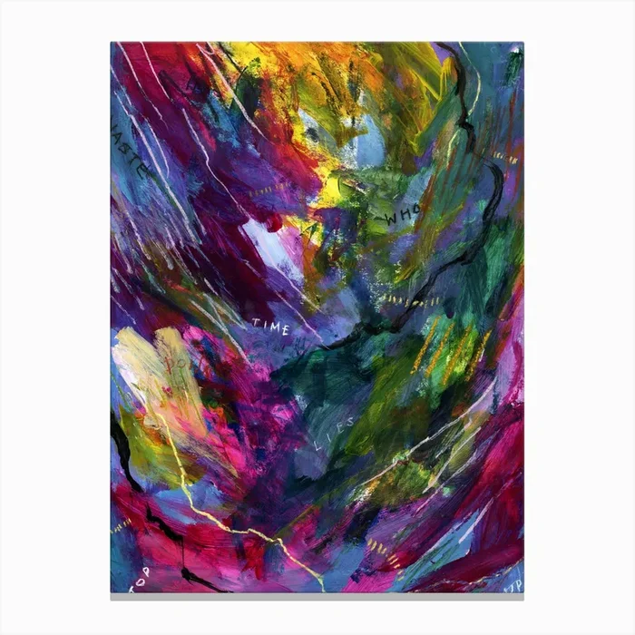Voices In My Head 1 Canvas Print by Tueymeaw