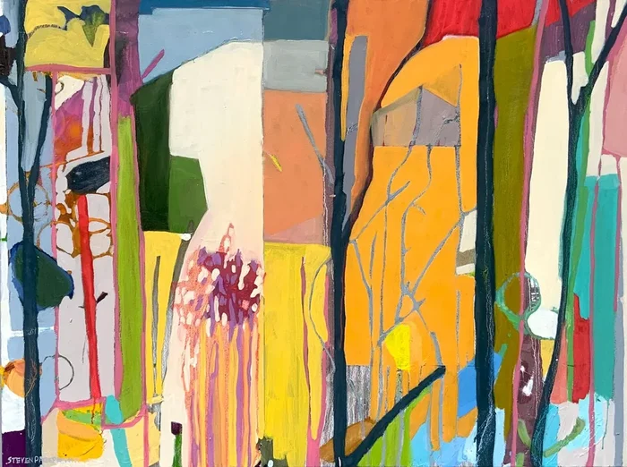Warm and Sunny First Day of Fall 2022 (2022) Oil painting by Steven Page Prewitt