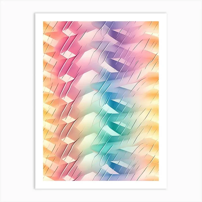 Watercolour Dna 12 Art Print by House of Patterns