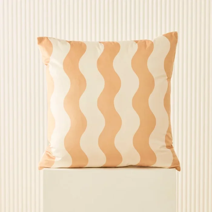 Wavey Naturals Cushion