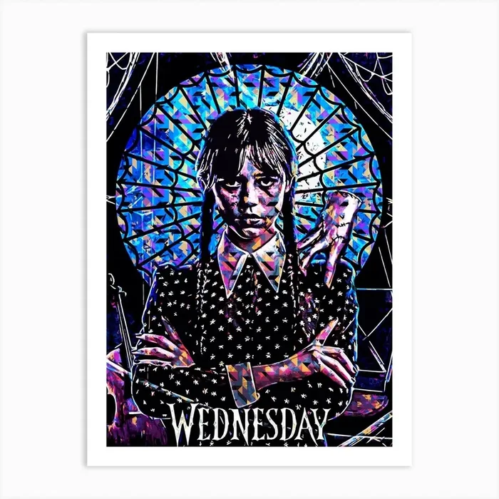 Wednesday adam Art Print by ontoseno