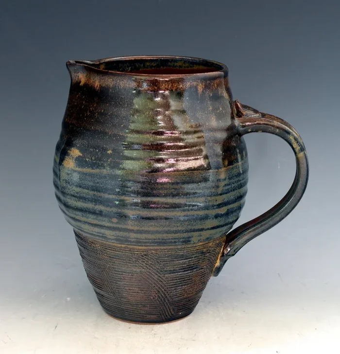 Wheel Thrown Stoneware Pitcher 5 – Wheel Thrown Stoneware Pitcher 5