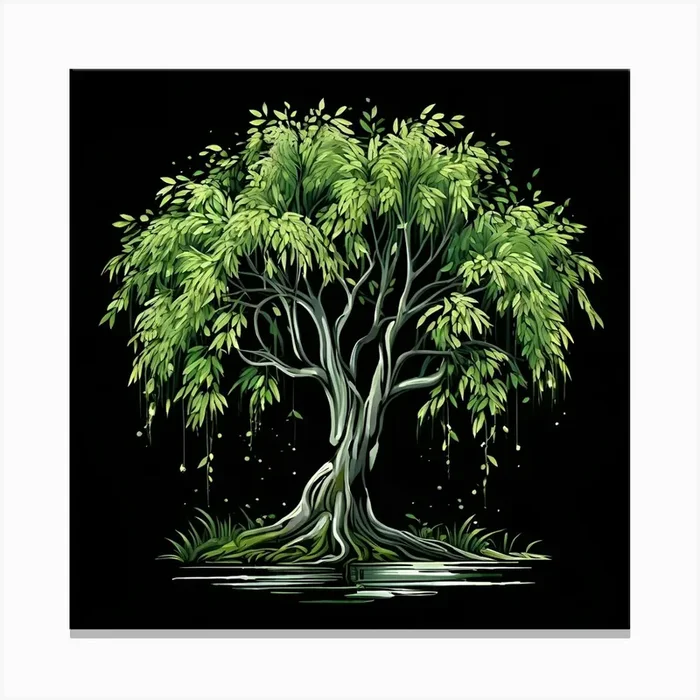 Willow Tree 2 Canvas Print by Art shop